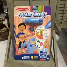 Melissa  Doug Blue Clues  You Water Wow Alphabet Activity Set - BRAND NEW