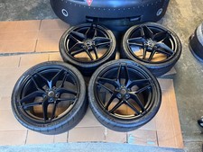 4 Rims Ferrari 488 Pista Spider Forged 20" Original Black
