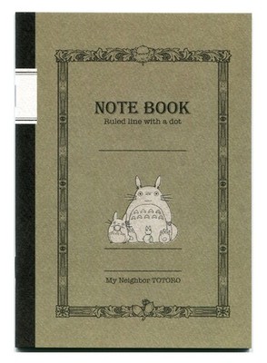 Next to my Neighbor Totoro B6 notebook dot with borders by Movic