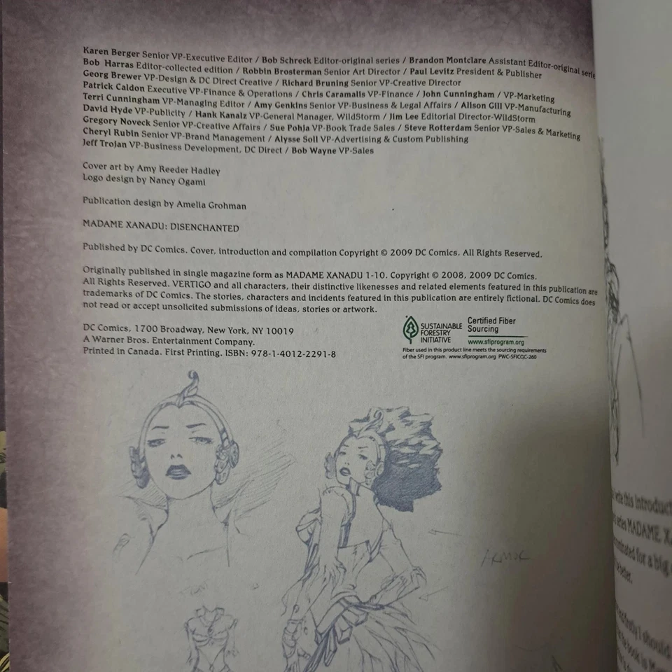 Madame Xanadu: Disenchanted TPB, Matt Wagner, Vertigo, 2009  Foto 3 de 4