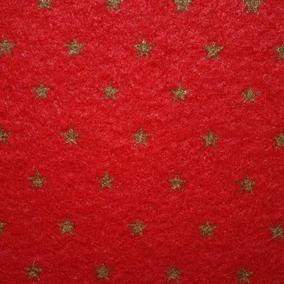Puppenhaus Rot Gold Stern Selbstklebend Teppich Miniatur Wand zu Wand Bodenbelag