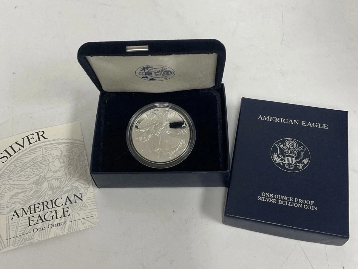 C*e様 2001 American Eagle Silver Dollar Preços baixos em American Eagle 2001 Casa da moeda dos EUA moedas