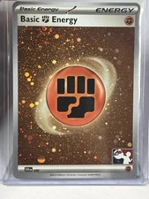 Cosmic Holo Fighting Energy Pokemon Play! Prize Pack Series 4 Promo