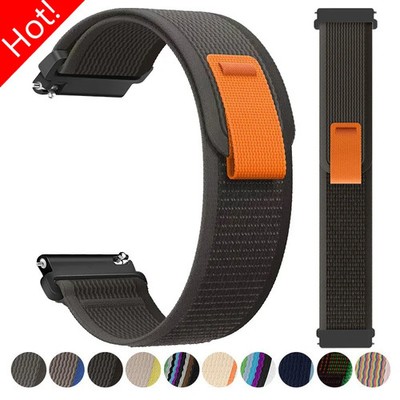 20mm 22mm Trail Loop Nylon Band for Huawei GT5 4/3Pro 46mm Bracelet for Samsung 