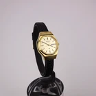 Vintage Seiko SQ 3423-5070 Women’s Watch 23mm Day Date Gold Tone Quartz