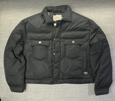  Hudson Trucker Quilted Puffer Short Jacket  Men s Sz M