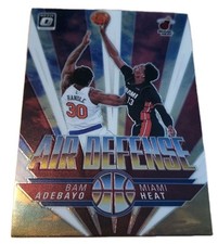 2022 Donruss Optic #4 Bam Adebayo Air Defense Miami Heat Basketball Card (M5