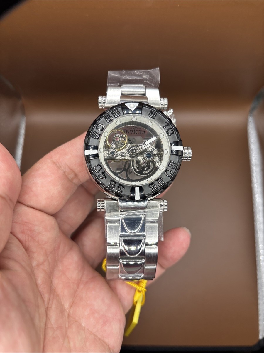 Invicta Subaqua Nebula Automatic Men's Watch w/ Skeleton Dial