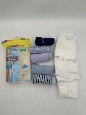 Fruit of the Loom Women's 8 Pack Heather Briefs Multi Color Sz 9 2XL NEW