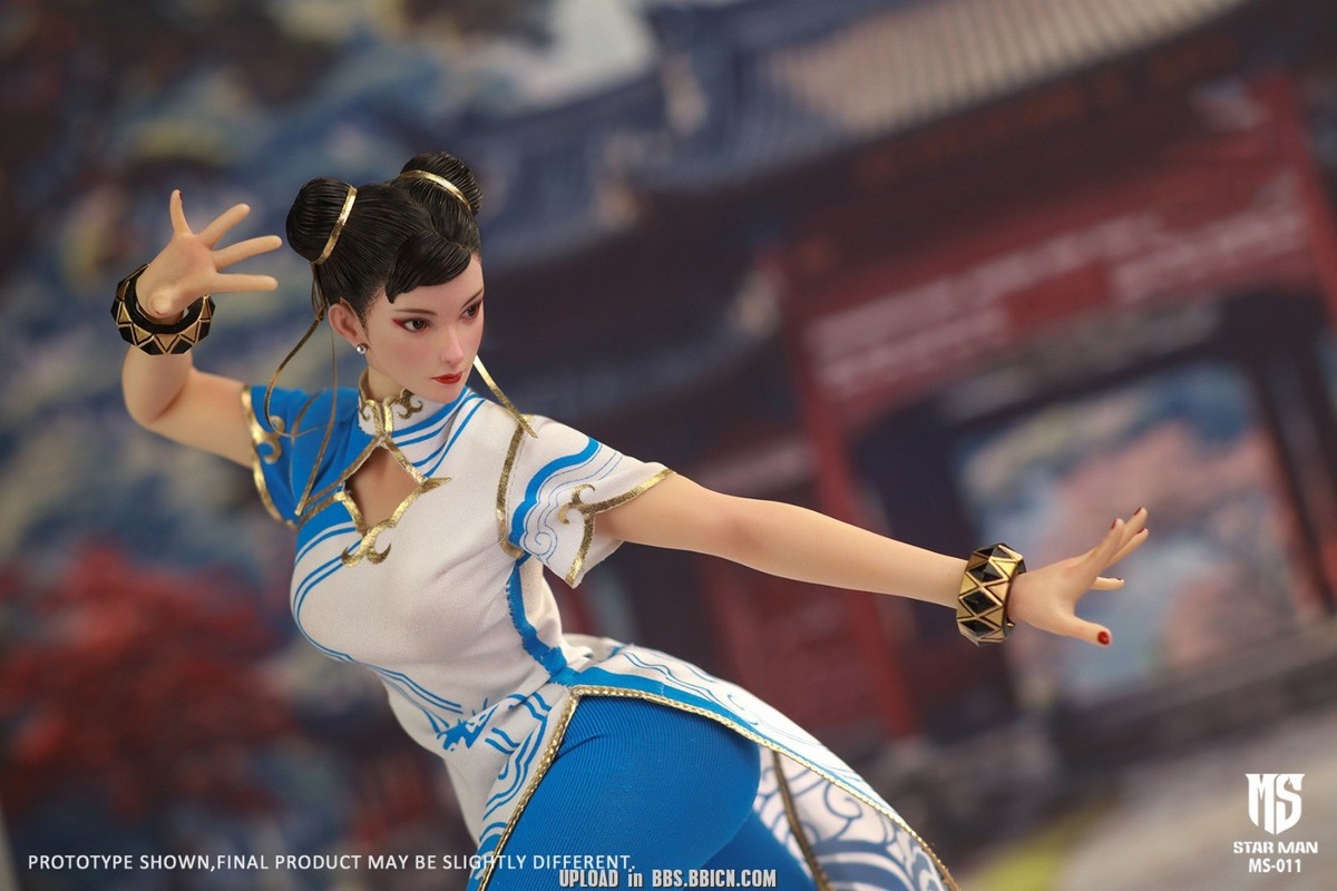 Star Man MS-011 Chun-Li 1/6 Female Fighter Action Figure New in