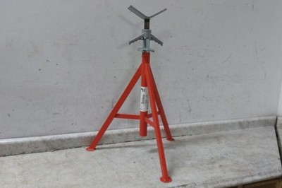 Ridgid 56662 1/8 to 12 In Pipe Size 2500 Lb Max Load Cap V-Head Pipe Stand