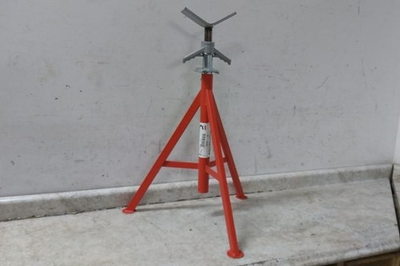 #ad #ad Ridgid 56662 1 8 to 12 In Pipe Size 2500 Lb Max Load Cap V Head Pipe Stand $29.99
