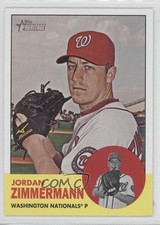 2012 Topps Heritage Jordan Zimmermann #171 3d5