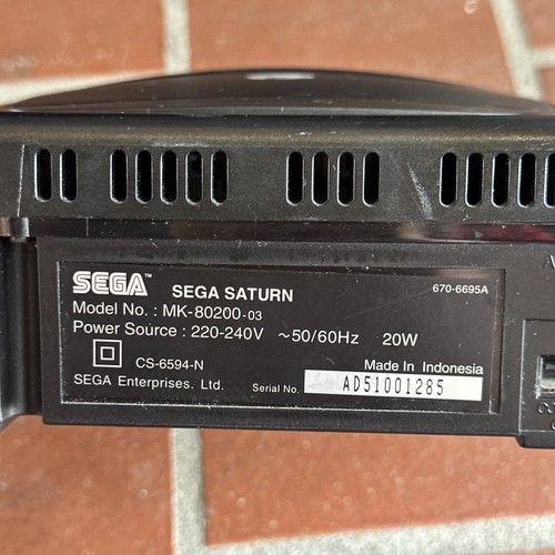 SEGA Saturn Console • PAL AUS • MK-80200-03 • TESTED/WORKING! - Bild 6 von 13