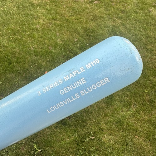 Mazza da baseball originale Louisville Slugger acero blu 3 serie M110 34" ⭐️ - Foto 4 di 9