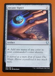 Arcane Signet 297/361 (Uncommon) Commander Legends MTG