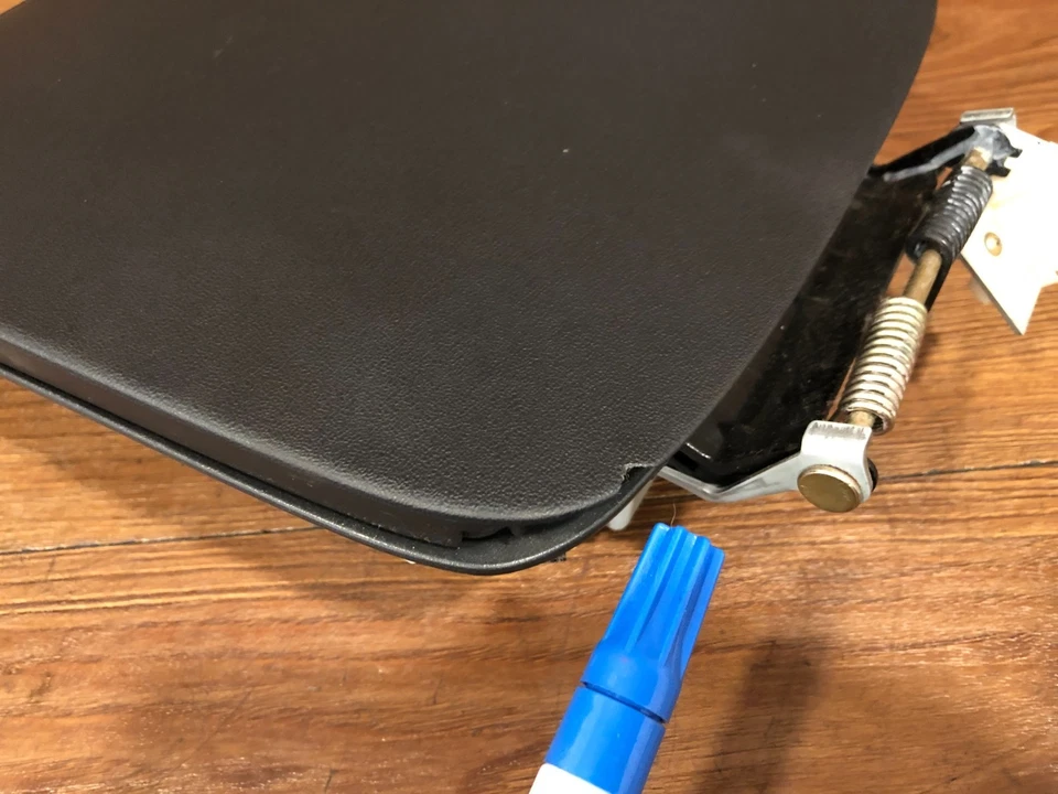 2006-2008 SUBARU FORESTER PAINEL CENTRO COMPARTIMENTO DE ARMAZENAMENTO RELÓGIO DISPLAY FABRICANTE DE EQUIPAMENTO ORIGINAL - Imagem 2 de 4