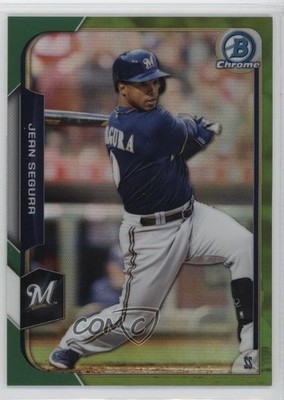 2015 Bowman Chrome Green Refractor /99 Jean Segura #83 hg6