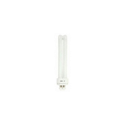 GE LAMPS F26DBX/830/ECO4P Plug-In CFL Bulb,3000K,26W,17,000 hr 1PGY5