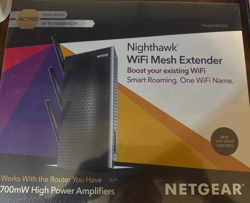 NETGEAR Nighthawk AC1900 Wi-Fi Mesh Extender - Black