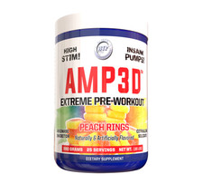 Hi-Tech Amp3d  Pre-Workout Peach Rings