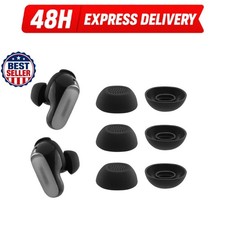 Replacement Silicone Ear Tips for Bose QuietComfort Ultra Earbuds - 3 Pairs