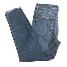 We The Free high rise straight raw hem jeans Sz 29 US 8