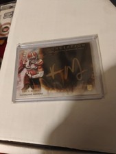 17/25 Silver Signings 2015 Topps Inception Vince Mayle Rookie Auto RC Browns SP