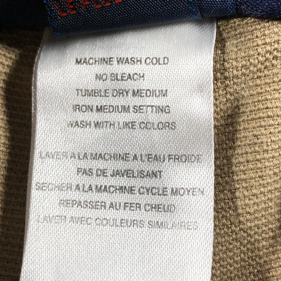 Calça cargo ExOfficio masculina 32 lona algodão bronzeado bolsos casuais para caminhada ao ar livre - Imagem 3 de 4