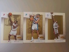 01-02 FLEER SHOWCASE #26 #35 #80  BASKETBALL Card Mint Lot Of 3