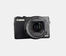Canon PowerShot G7 X Black Compact Digital Cam English SD 20.2MP Stock in USA