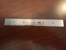 General Tools No. CF-678 Stainless Steel Rule - Vintage