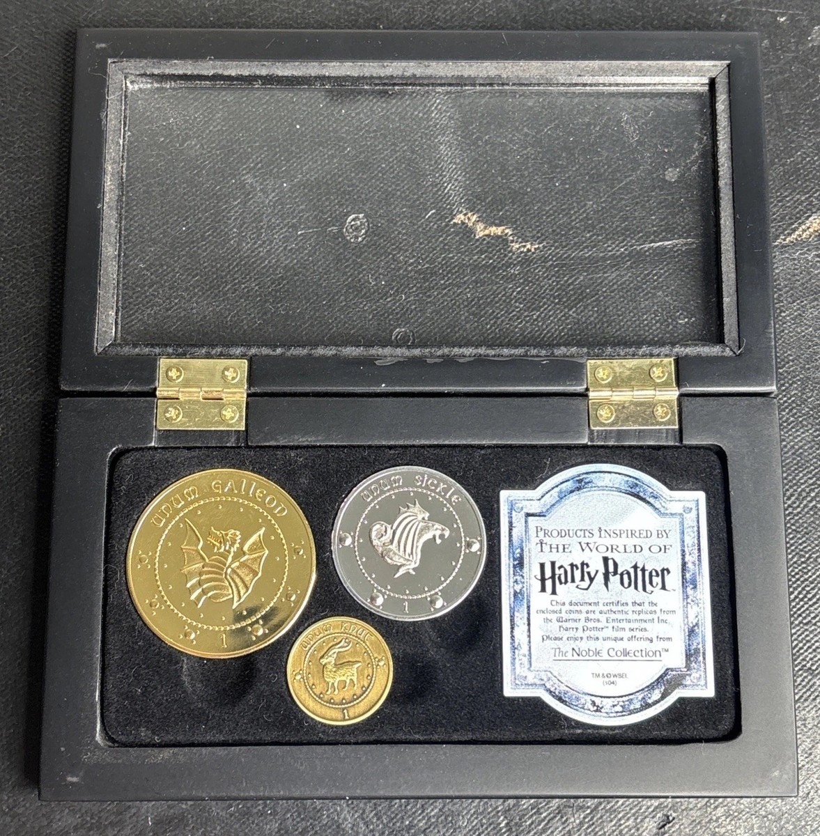 Harry Potter The NOBLE Collection Gringotts Coin Set (S04) with