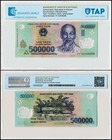 Vietnam 500000 Dong, 2022, P-124r, UNC, Polymer, TAP Authenticated
