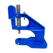 Manual Hand Press Machine Grommet Eyelet Snap Button Rivet Setter Blue