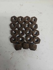 91 Mazda 626 Lug Nuts Oem 21mm Hex Head Steel Wheels Qty 19