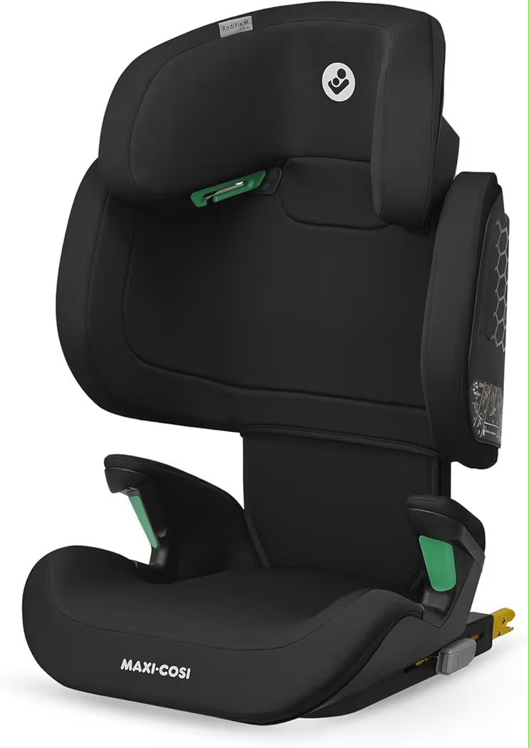 Maxi-Cosi RodiFix M i-Size Isofix Child Car Seat. 3½-12Yrs. Basic Black