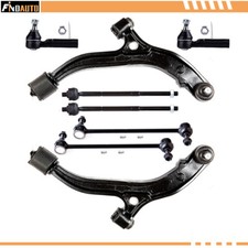 For 1996-2000 Chrysler Town Country 8pc Lower Control Arm Tie Rod End Sway Bar