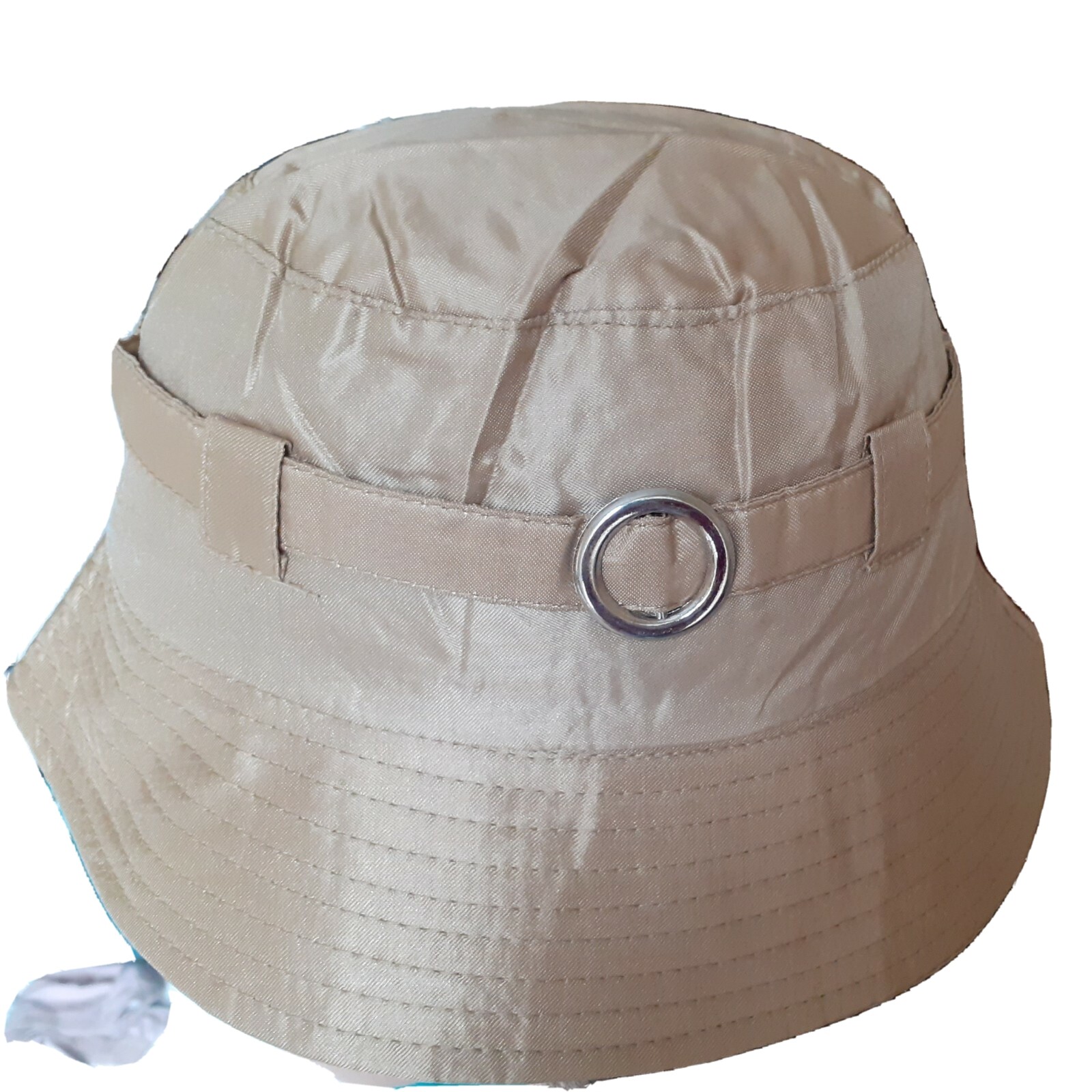 Elegante Sombrero impermeable de Lluvia de primera calidad.Con hebilla lateral.