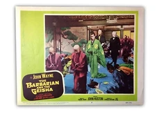 "The Barbarian And The Geisha" Original 11x14 Authentic Lobby Card Poster 1958