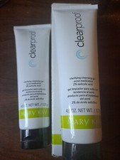 2 Mary Kay CLEARPROOF CLARIFYING CLEANSING GEL 4.5 oz ea BNIB/NWOB