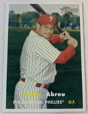 2006 Topps Heritage #70 ~ BOBBY ABREU ~ SP