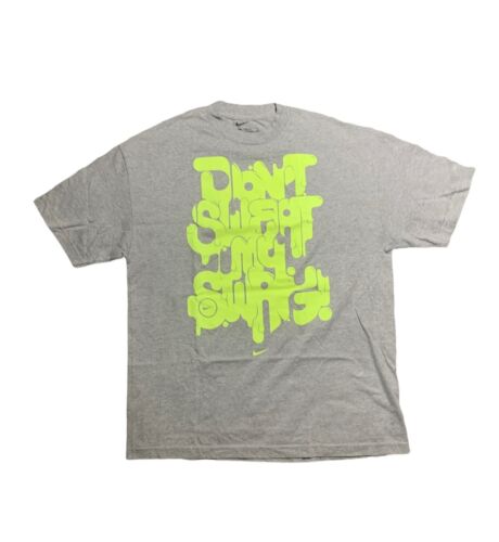 Nike Don’t Sweat My Swag Graphic T-Shirt Mens XL loose fit - Afbeelding 1 van 5