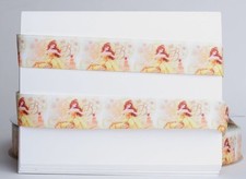 BEAUTY AND BEAST PRINCESS BELLE 7/8" Grosgrain Ribbon 1, 3, 5, 10 Yards FROM USA