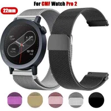 22mm Milanese Magnetic Loop Band For CMF Watch Pro/Pro 2 Metal Strap Bracelet