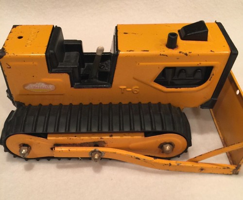 Vintage Tonka T-6 Bulldozer Track Dozer 