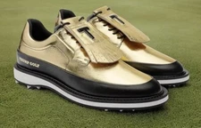 Limited TRUMP Gold Golf Shoes SZ 5M BRAND NEW LIMITED EDITION /1000
