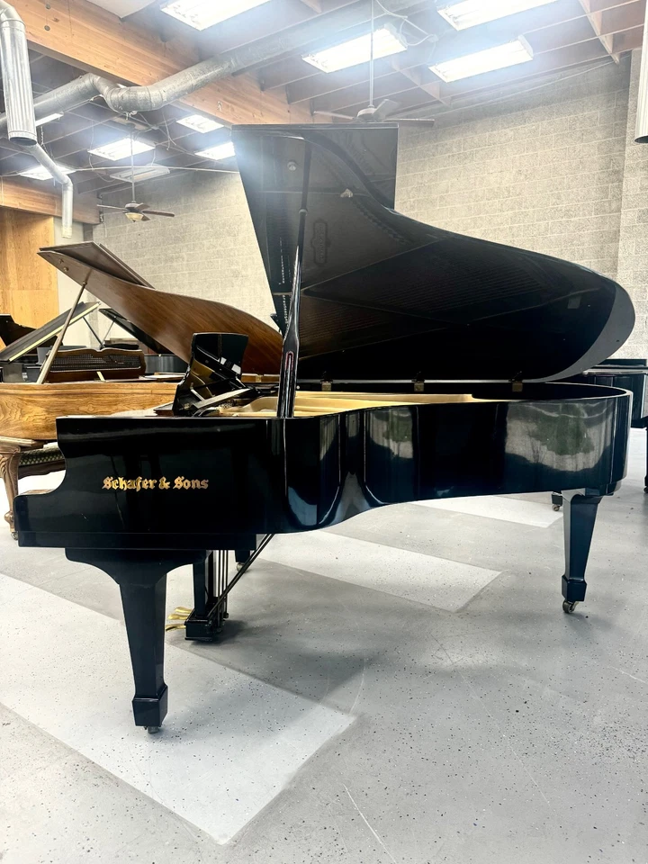 Schafer & Sons SS-69 Grand Piano 6'9" Polished Ebony - Image 4 of 4