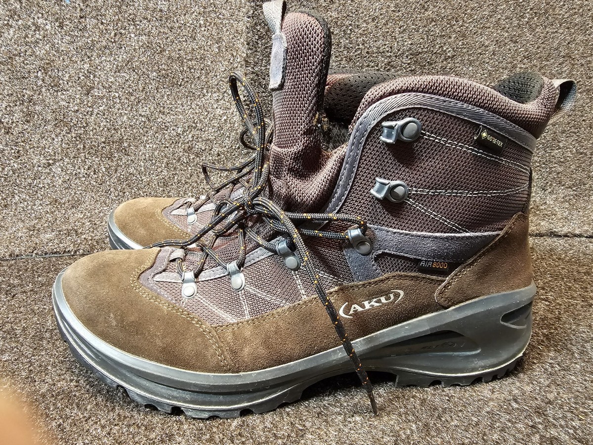 AKU Cimon GTX Waterproof Vibram Mid Hiking Boots 9.5 Men\'s (Retails $200) AKU Cimon GTX | SportFits Shop main image 4