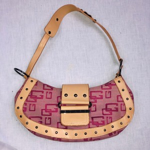 guess peach bag